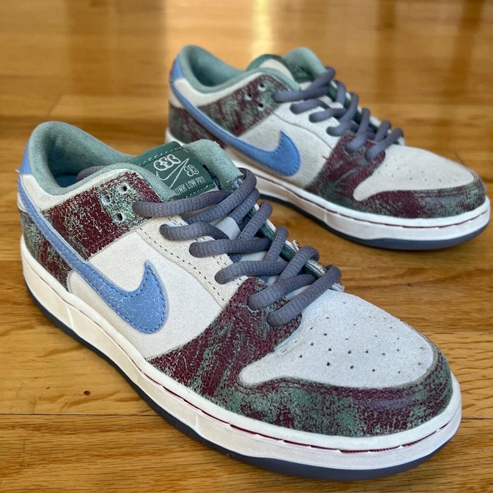 Sz 1.5 Youth Little Kids Nike SB Dunk Low Pro Crenshaw Skate Club PS FQ8204-300